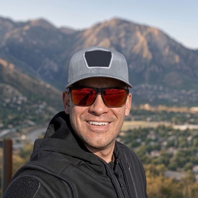 Michael Holton in the Utah mountains